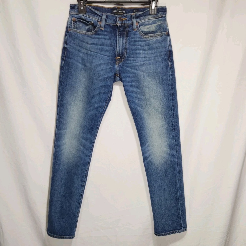 Lucky Brand Mens Jeans‎ Size 29/30 Blue Denim 121 Slim Straight Leg